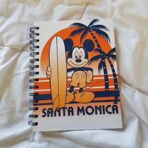 NEW Santa Monica Mickey Mouse Surfing Journal